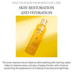 d'alba Piedmont White Truffle Vita Toning Serum Toner, Glass Skin with Double Vitamin Skincare, Face Moisturizer, (6.09 fl. oz)
