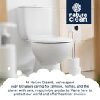 Nature Clean Natural Toilet Bowl Cleaners Strips 6 x 45 count, Plastic-Free Packaging, Refresh Toilets & Bathroom. No Splash