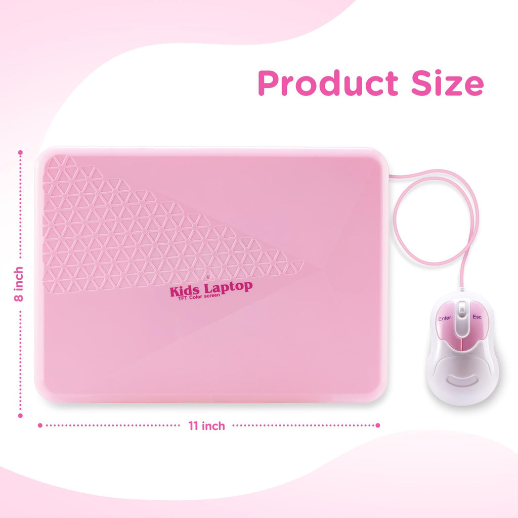 Kids Laptop, Educational Color Screen Laptop with 48 Learning Modes, Laptop for Kids Ages 5+