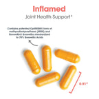 Allergy Research Group InflaMed - Connective Tissue & Joint Support Supplement - Synergistic Herbal & Enzyme Complex - Includes MSM, Turmeric, Boswellia & Bromelain - 60 Servings - 120 Capsules