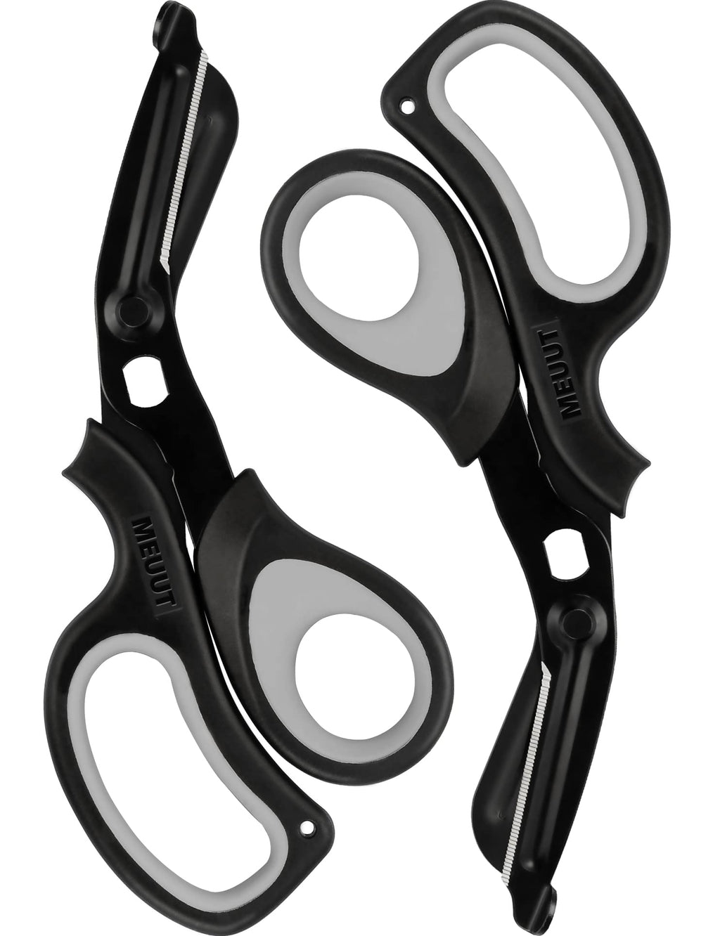 MEUUT Trauma Shears 2-Pack Medical Scissors Ambidextrous for Nurses EMT