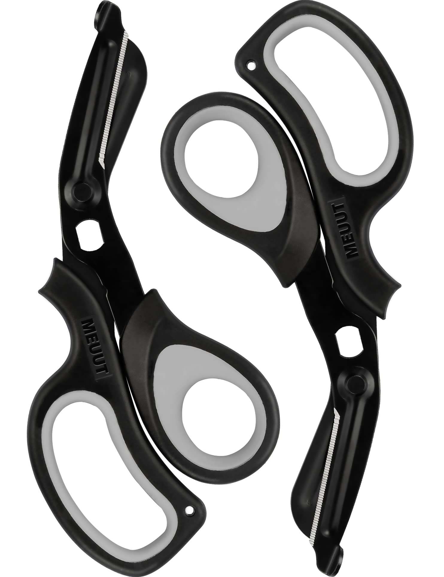 MEUUT Trauma Shears 2-Pack Medical Scissors Ambidextrous for Nurses EMT