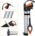 FERXIDI 43" Foldable Grabber Reacher Tool,2pcs Reacher Grabber Pickup Tool,Gripper Reacher Grabber Tool with Rotating Jaw+Magnets,Grabber Reacher Tool Heavy Duty,