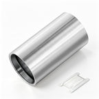 TAISHER 1PCS Stainless Steel Pipe Fittings, 1-1/2" NPT Female x 1-1/2" NPT Female Threaded, 4" Length Nipple Cast Pipe