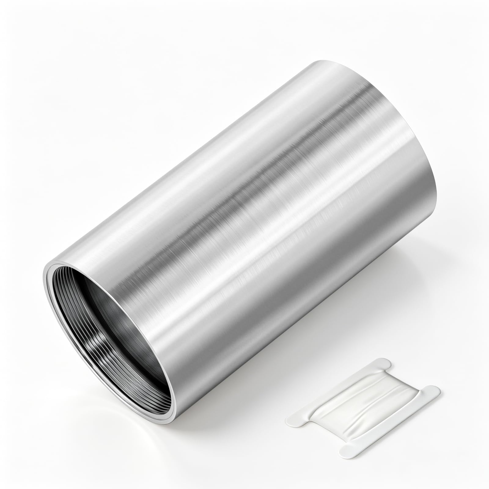 TAISHER 1PCS Stainless Steel Pipe Fittings, 1-1/2" NPT Female x 1-1/2" NPT Female Threaded, 4" Length Nipple Cast Pipe