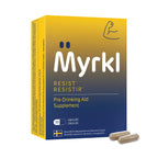 Myrkl Unique Pre-Drinking Supplement for Liver Health Support, Helps Morning Energy with High-Performing Probiotic, L Cysteine & Vitamin B12, Social Evening