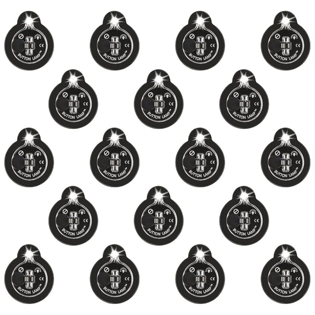 Panther Vision Button LAMP Adhesive LEDs Light Package - Lightweight, Ultra Small, Ultra Bright LED Utility Lights (18 Pack)
