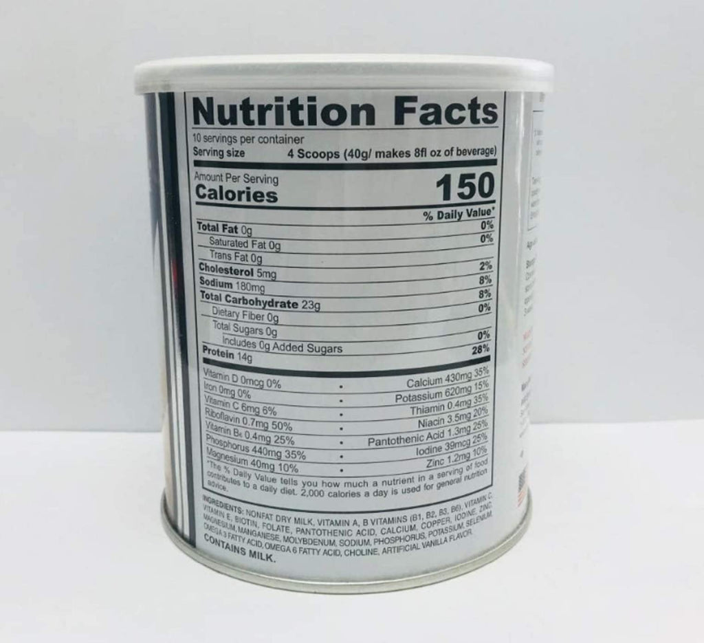 6 Packs - Entrust Milk - Best Nutrition Formula No Sugar Added