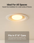 Sunco 12 Pack BR30 LED Bulb, Recessed Can Light Bulbs, Indoor Flood Lighting, 1600 LM, 16W (100W Equivalent) 4000K Cool White, E26 Medium Base, Dimmable UL
