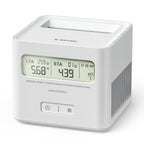 X-Sense Radon Detector for Basement, Zero Lab Fees, XR0A-SR, White