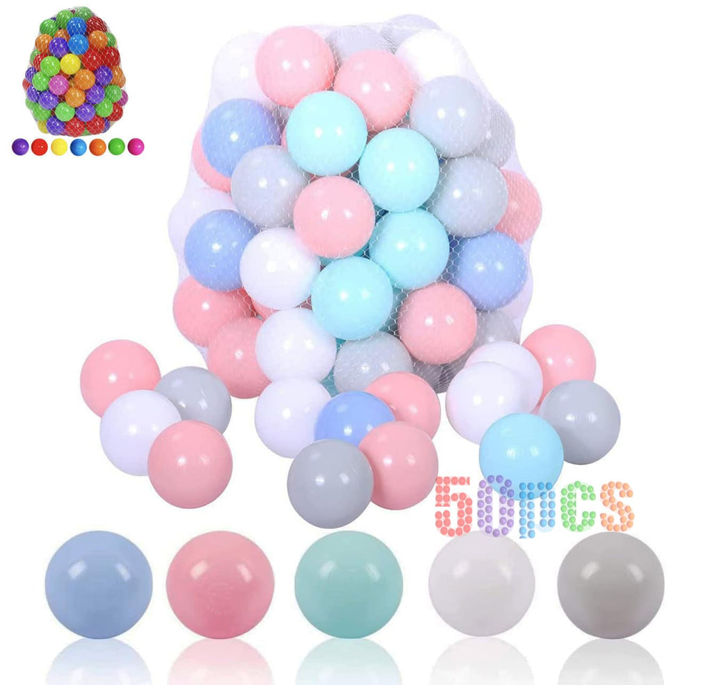 LANGXUN Plastic Ball Pit Balls for Baby Toddler Kids