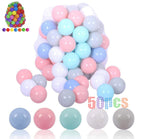 LANGXUN Plastic Ball Pit Balls for Baby Toddler Kids