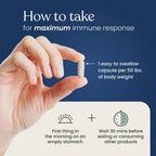 Better Way Health™ - Advanced Immune Readiness - Highly Purified 1,3/1,6 Beta Glucan 500 - Clinically Tested Immune Defense - 500mg/60 Capsules (Pack of 2)