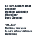 homsis 6 Pack Mop Head Replacement Compatible with O Ceda EasyWring Spin Mop Replace Refills for Ocedar, Deep Cleaning Machine Washable and Easy-to-Replace