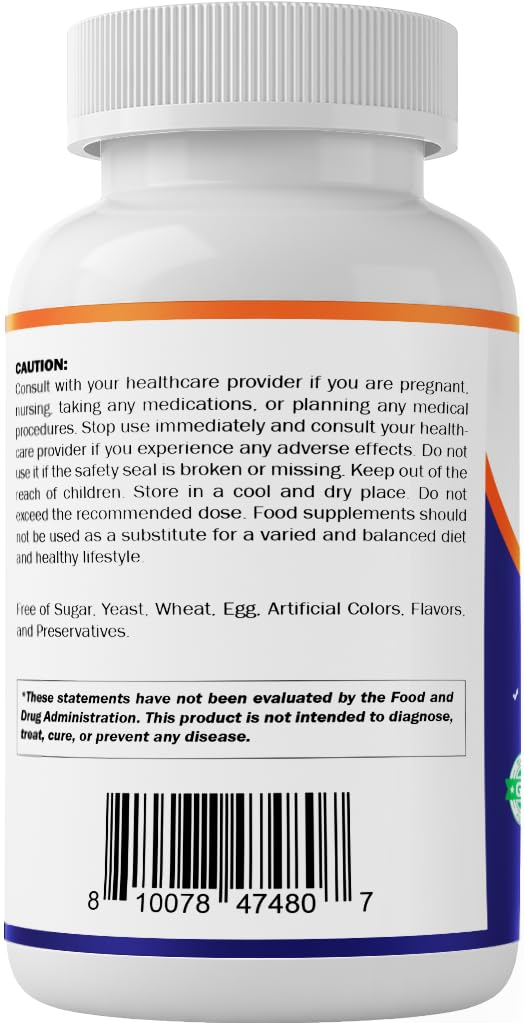 Vitamatic Glycine Supplement, 2000mg Per Serving, 300 Count, Non-GMO, Gluten Free- 2 Pack