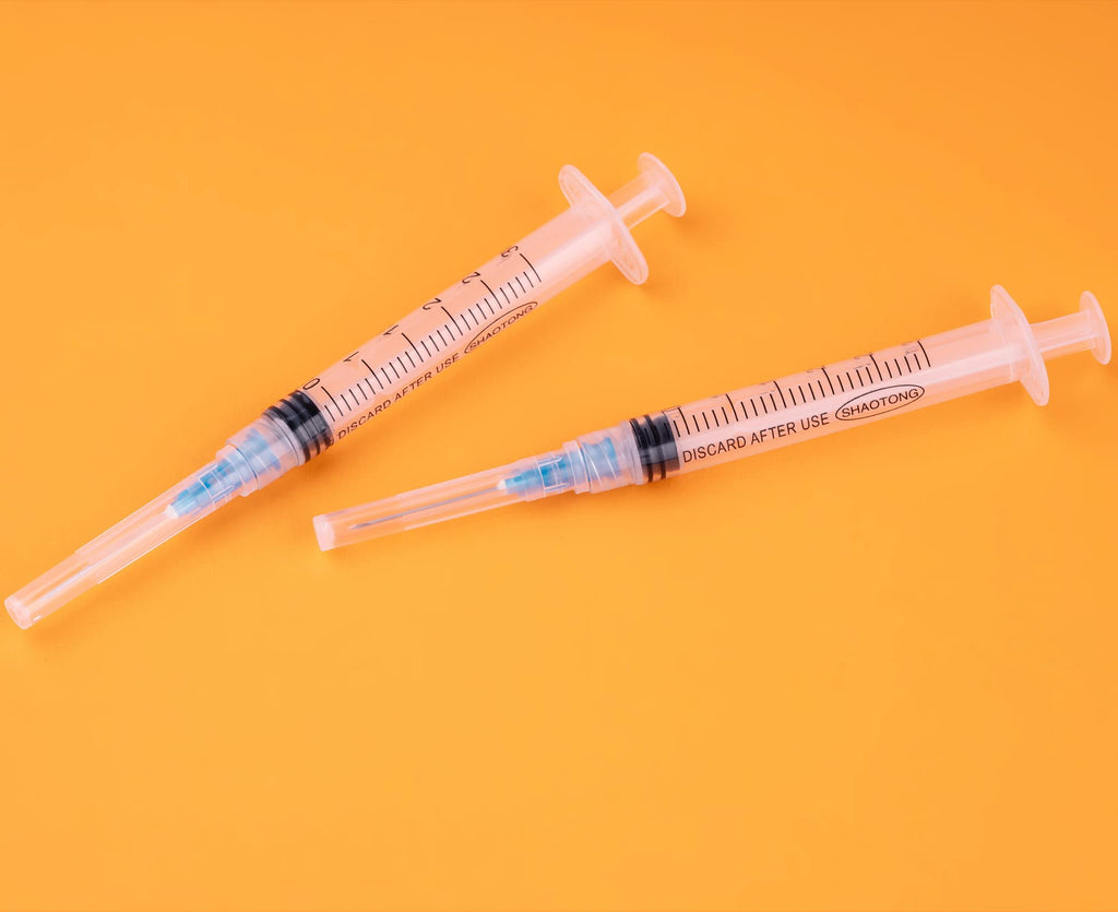 3ml Syringe with 23G 1In Needle - Disposable Individual Packaging (3ML-23G-100PACK)