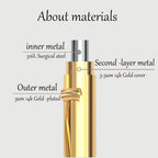 YIKOXI 4 Pcs 14k Gold Filled Rings for Women Non Tarnish Wedding Bands Stacking Rings for Women Titanium Steel CZ Simulated Diamond Knuckle Ring Set (4pcs Gold Rings, 7)