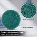 JUNLIXN 20 Pcs 5" Drill Brush Scrubber Scouring Pads