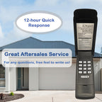 JUSTHILLUP Black Garage Door Opener Keypad Compatible with Liftmaster/Chamberlain/Craftsman Openers, Replace G940EV-P2, 878MAX, 877MAX, 877LM, 377LM, 977LM, Wireless Keyless Keypad