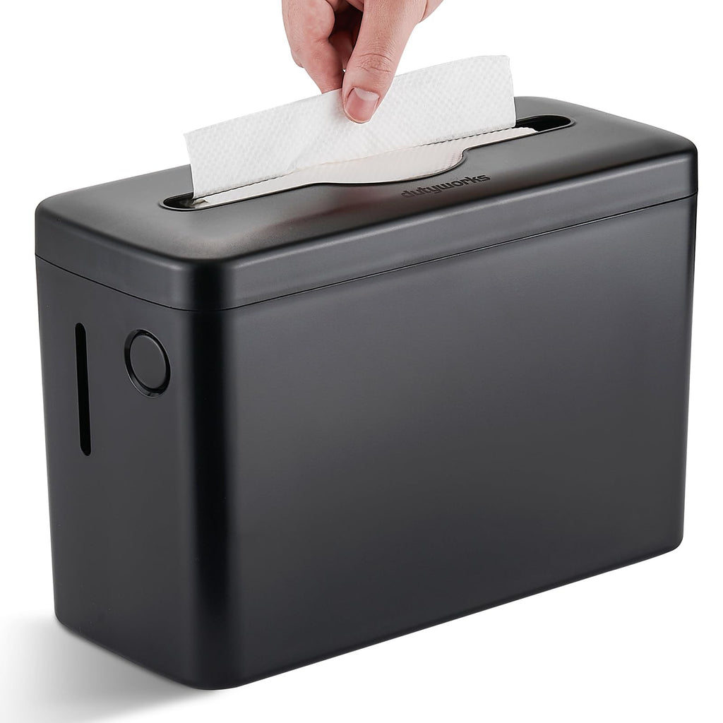 DUTYWORKS Multifold Paper Towel Dispenser Countertop, Black