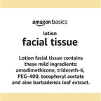 Amazon Basics Facial Tissue, 2-Ply | With Lotion | 300 Count | 12 Packs