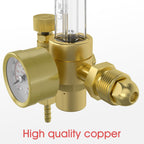 YESWELDER Welding Gas Flowmeter with Gas Hose, Leak-Proof Argon CO2