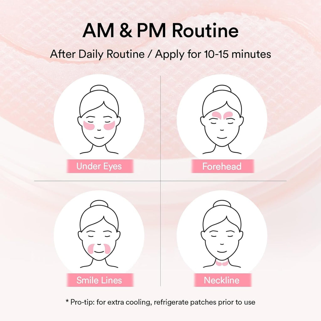 Abib Eye Patch, Hydrogel Masks for Dark Circles, Puffiness, Fine Lines, 60 Patches, 84g, with Niacinamide, K-Beauty Skincare (PDRN Retinal)