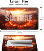 Premium Board Game 24x14in MTG Playmat Compatible for OCG CCG RPG TCG Playmat (Abyss Summon)