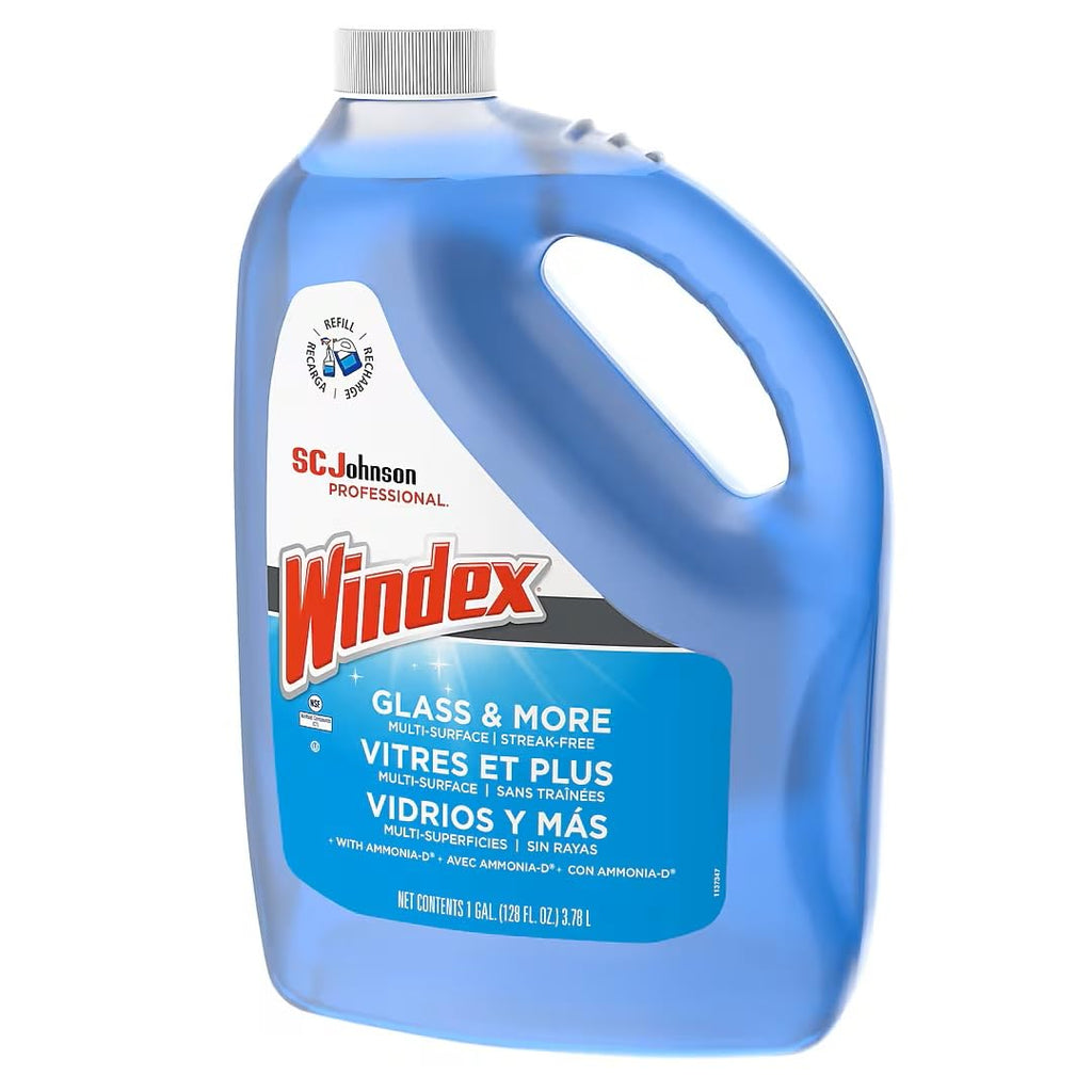 Windex Powerized Formula Glass & Surface Cleaner, 1 gal. Bottle