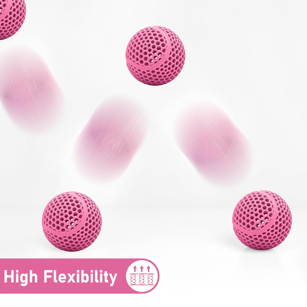 YXPOLYER Flexible PLA Food-Grade 92A Soft PLA 3D Printer Filament 1.75mm 1KG for Printing Dog Chew Toys and Highly Elastic Bouncy Airless Basketball Pet Ball, Pink