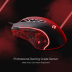 Redragon M612 Wired RGB Optical Gaming Mouse 8000 DPI Remapping Keys