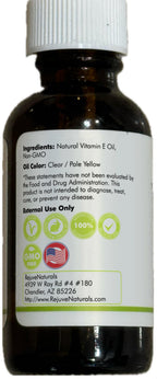 Vitamin E Oil - 100% Pure & Natural, 42,900 IU. Repair Dry, Damaged Skin from Surgery & Acne, Age Spots & Wrinkles. Boost Collagen for Moisturized, Youthful-looking Skin. d-alpha tocopherol