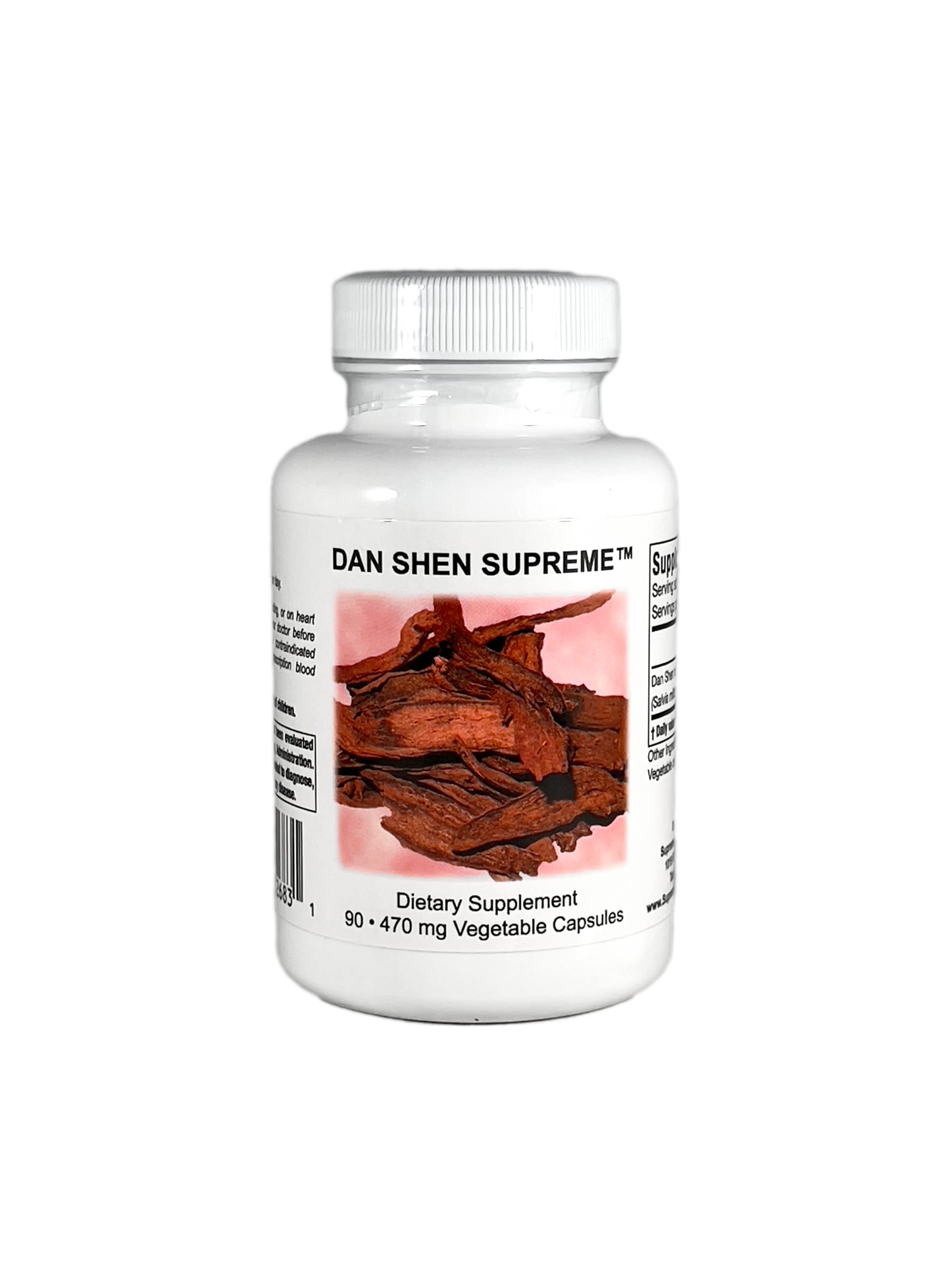 Supreme Nutrition Dan Shen Supreme, 90 Pure Red Sage Vegetarian Capsules
