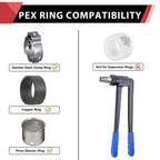 200-Pack EFIELD 3/4-inch Pex Crimp Fittings,3/4 Inch x 3/4 Inch NPT Male NPT Adapters, ASTM F1807,(PEX1807021-200PCS)