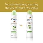 Dove Advanced Care Antiperspirant Deodorant Spray Cool Essentials 3.8oz 3PK