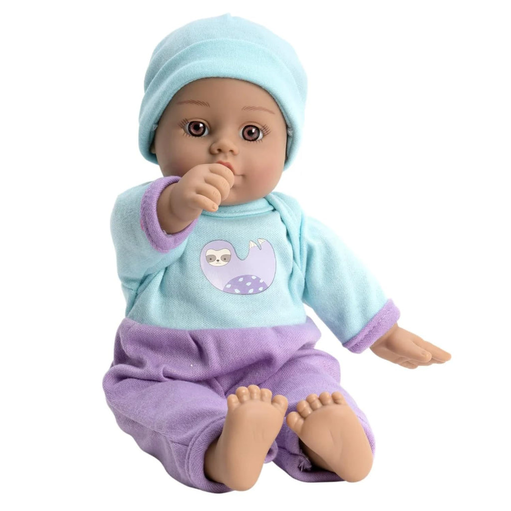 Adora Sweet Babies 11 Inch Soft Baby Boy Doll Machine Washable Cuddly Doll Birthday Gift for Ages 1 and Up - Sloth