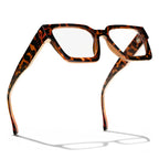 livho Oversized Blue Light Blocking Glasses for Woman - Rectangle Fashion Glasses for Computer, Chic Preppy Frame