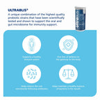 BLIS UltraBLIS Gut & Oral Probiotics K12 Immune Health Support, 40 Lozenges