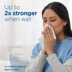 Puffs Ultra Soft Facial Tissues, 24 Family Boxes, 124 Tissues per Box