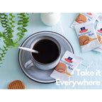 Stroopwafel Caramel Mini 30 Count, Individually Wrapped Dutch Waffle Cookies, Holiday Office Snacks, Coworker Gift Ideas, Secret Santa Gift, Office Christmas Treats, European Style Waffles