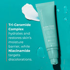 Urban Skin Rx® Even Tone Barrier Repair Ceramide Lightweight Multitasking Hydrator Cream with Niacinamide & Squalane, Replenishes Moisture, Improves the Look of Damaged, Uneven Skin Tone, 1.7 Fl Oz