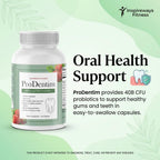 ProDentim Advanced Oral Health Probiotics– Advanced Formula for Healthy Gums, Teeth, Fresh Breath - Oral Probiotics for Bad Breath Support (3-Pack - 180 Capsules) (3-Bottles)