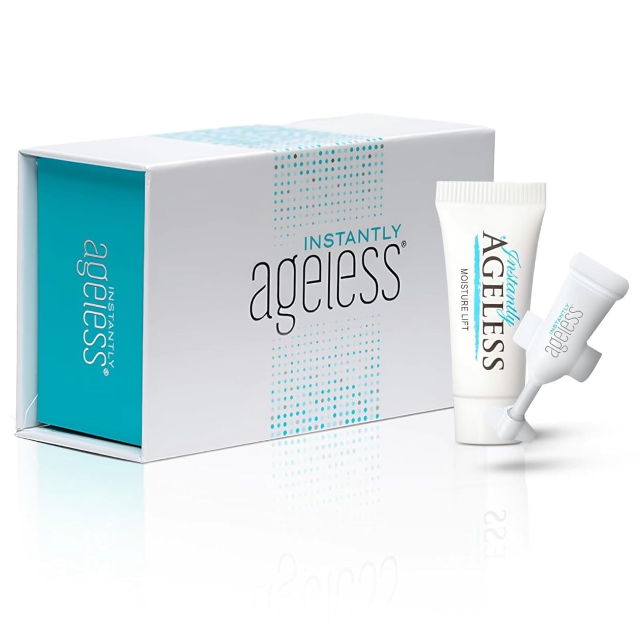 Instantly Ageless - Instant Face Lift Cream - Skin Care for Anti Aging Face Cream & Moisturizer with Vitamin C - Wrinkle Tightener - Instant Under Eye Bags Remover - Facelift in a Box of 25 Vials