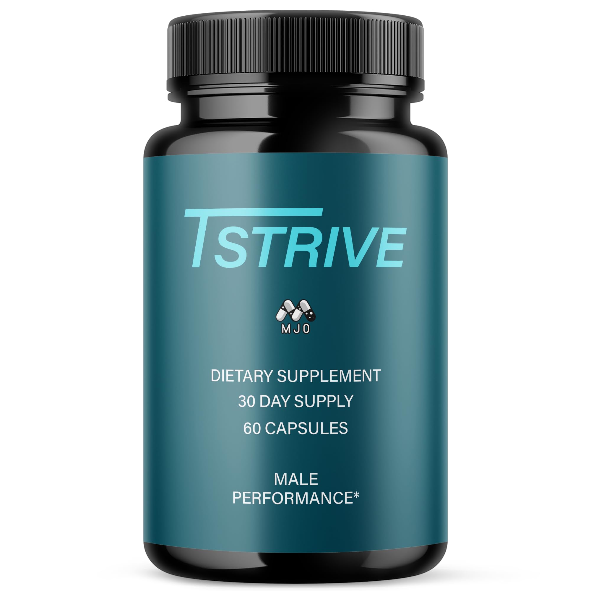 Tstrive for Men, Official T Strive Pills for Men with All Natural Ingredients, Maximum Strength Tstrive Men's Supplement with Premium Vitamins Supporting Wellness and Advanced Health (60 Capsules)