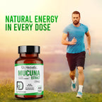 Dr. HERBALIST Mucuna Pruriens Extract 350mg - 60 Vegan Capsules | Non-GMO | Fast Absorbing | Vegetarian