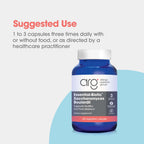 ARG Essential-Biotic Saccharomyces Boulardii - 9 Billion CFU Probiotic Yeast - Gastrointestinal Balance & Immune Function Support - Vegetarian - 40 Servings - 120 Capsules