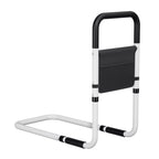 Hopelight Adjustable Bed Rail Support Handle with Storage Pouch, White and Black, Height Assist Safety Guard, Adjustable Bed Assist Rails for Seniors & Patients - Fits All Beds, Tool-Free Assembly
