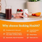 Seeking Health Multivitamin One - Supplement with Zinc, Vitamin B12, & Vitamin A - Magnesium-Free Formula - Multivitamin Supports Methylation & Healthy Aging - 45 Capsules