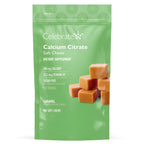 Celebrate Vitamins Bariatric 500mg Calcium Citrate Soft Chews with 500 IU Vitamin D3 – Essential for Gastric Bypass Patients & Bone Health - Sugar & Gluten Free, Caramel (90 Chews)