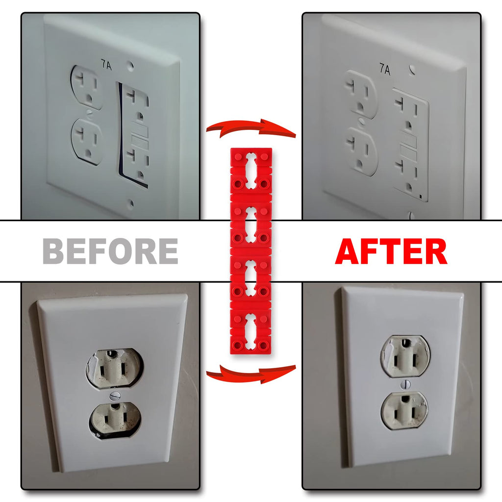 RonJea Outlet Spacers for Electrical Box (48 PCS)